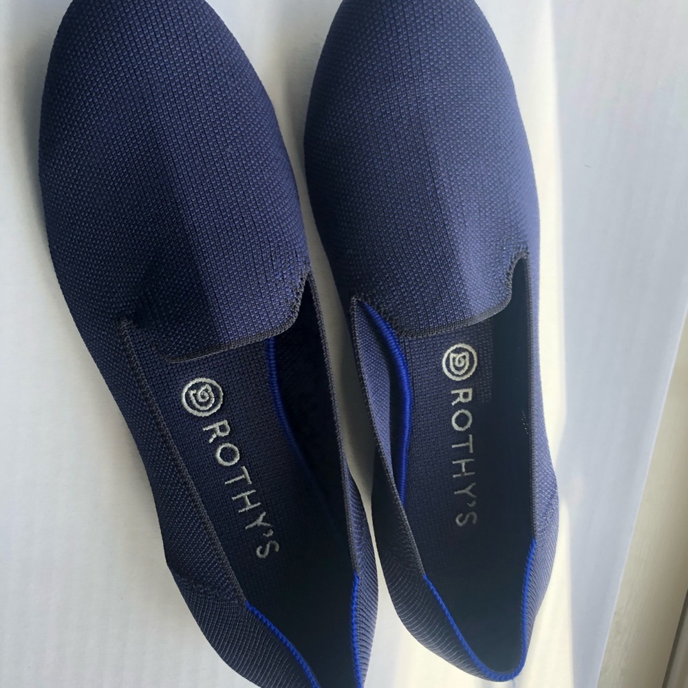 Rothys 10.5 navy loafers